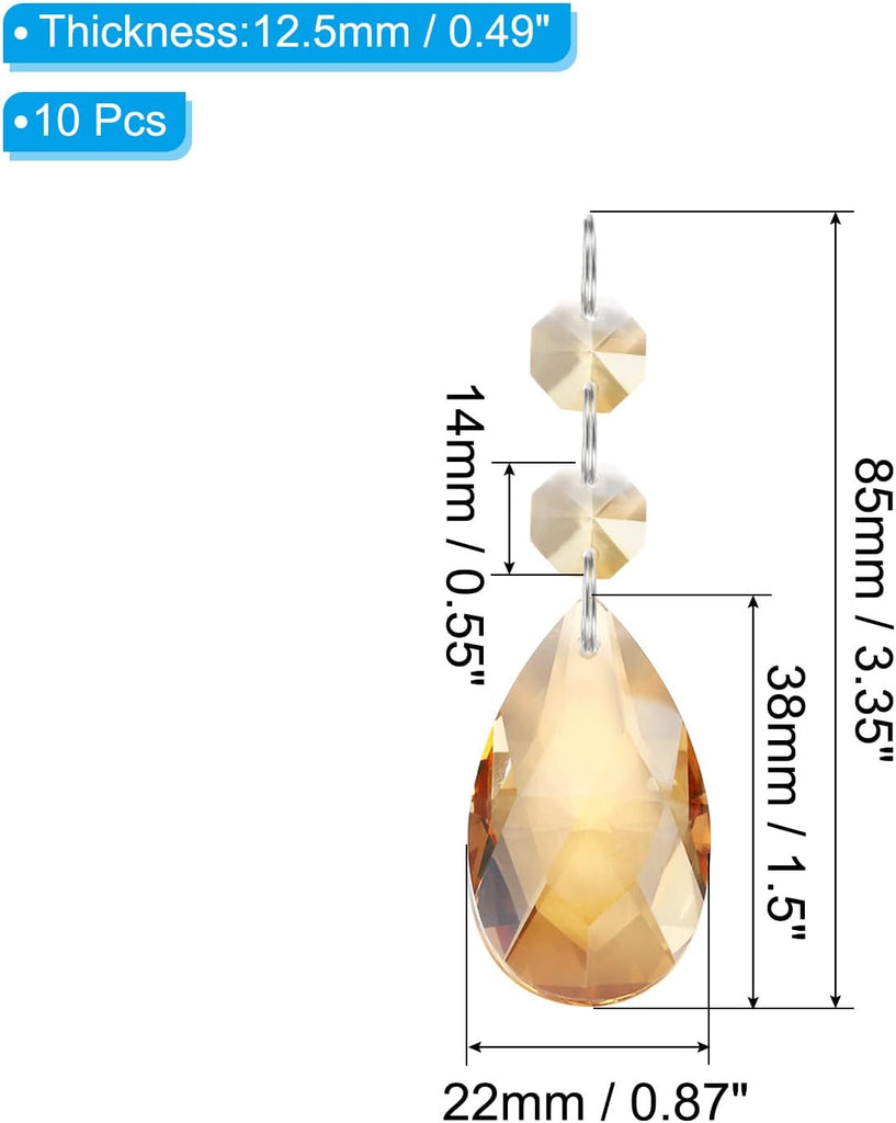 Teardrop Crystal Chandelier Pendants Beads
