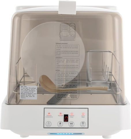 Portable Countertop Dishwasher, 800W Automatic Dishwasher