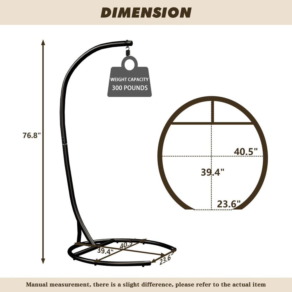 Stand Only Hammock Chair Stand Only Hanging Chair Stand Only Swing Stand Frame Outdoor Indoor Egg Chair Stand Only C