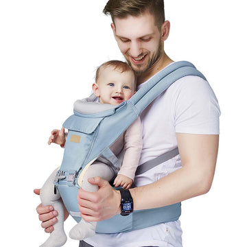 Safety-Certified Baby Carrier with Hip Seat Newborn to Toddler