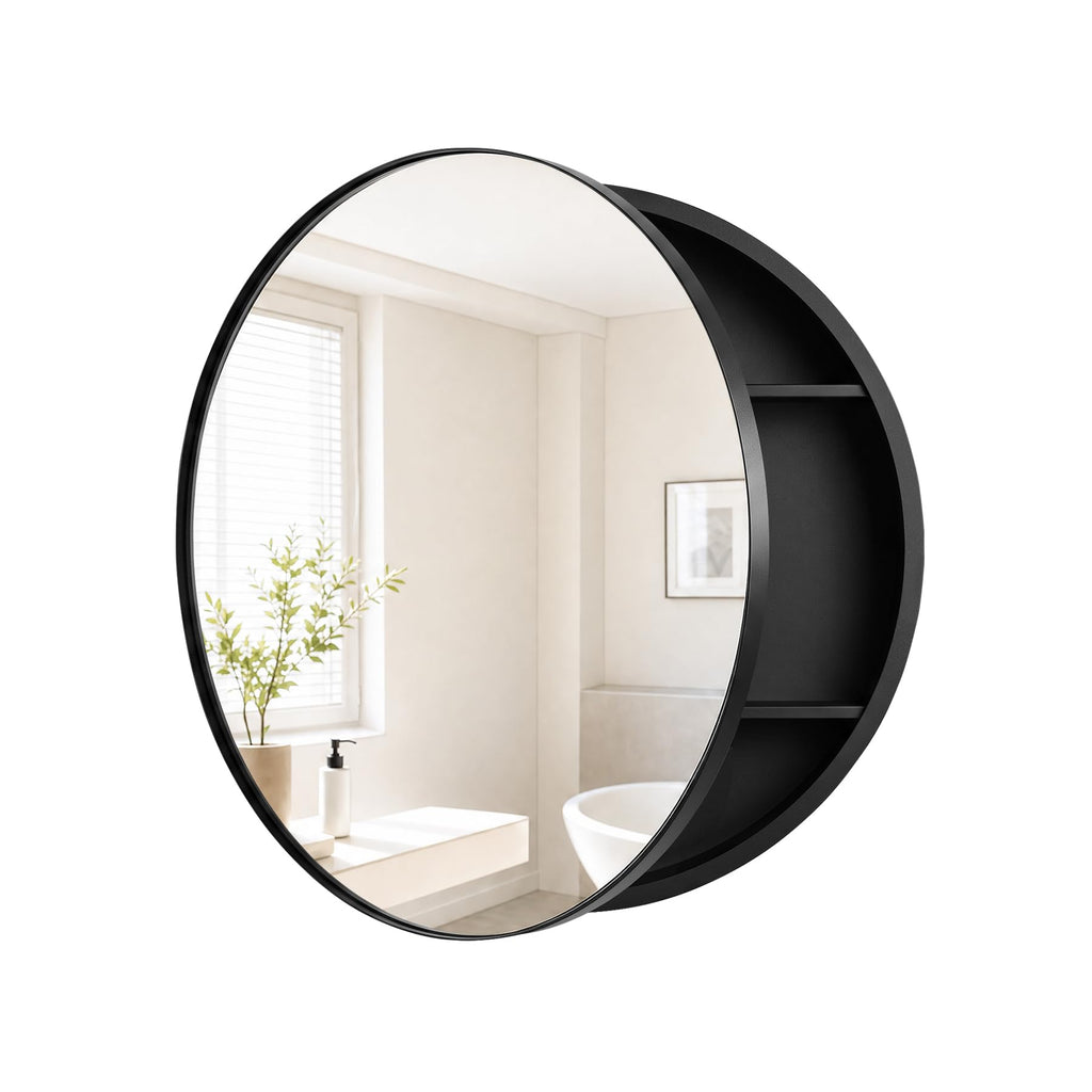 20 Inch Round Medicine Cabinet Mirror