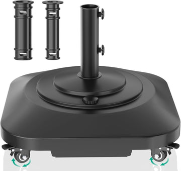 Extra Large Fillable Umbrella Base with 5 Wheels