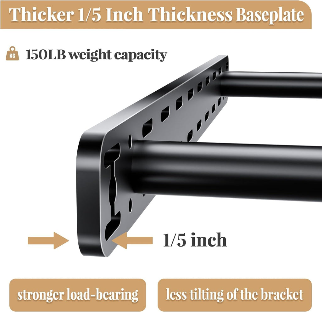 1pc Floating Shelf Hardware Heavy Duty Hidden Shelf Brackets Support,Wall Mounting Invisible Floating Shelves Bracket