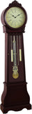 Traditional 72-Inch Floor Standing Grandfather Clock in Cherry Finish