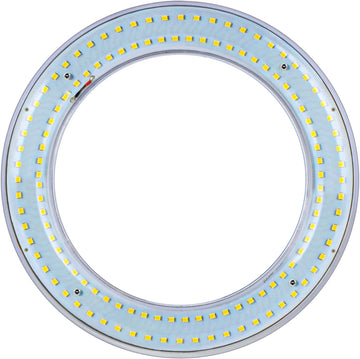 T9 LED Circline Light Bulb, 8 Inch 1650LM LED Circular Light, 12W Clear Cover 2700K Daylight Replacement for FC8T9/CW