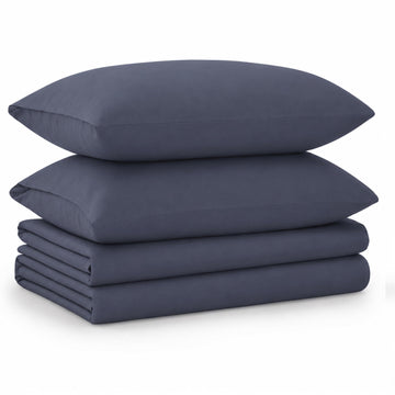 Ultra Soft Turkish Cotton Flannel Full Sheet Set with Extra Deep Pocket, 100% Cotton Flannel Sheets 4 Piece Set