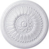 24"OD x 1 5/8"P Temple Ceiling Medallion (Fits Canopies up to 9 1/4")