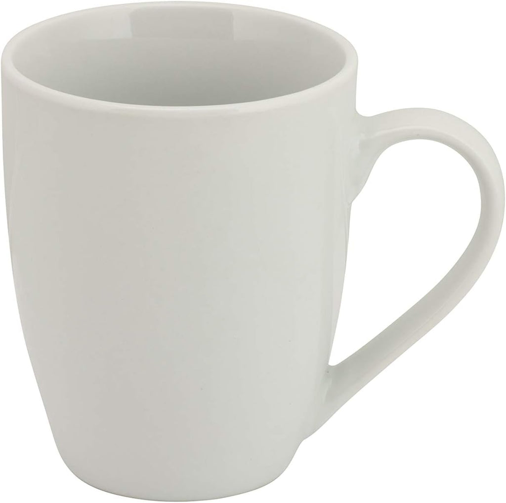 Simply Square 16 Piece Dinnerware Set, Porcelain, White