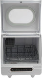 Countertop Dishwasher,5 Washing Programs Portable Dishwasher With Built-In Water Tank For Glass Door