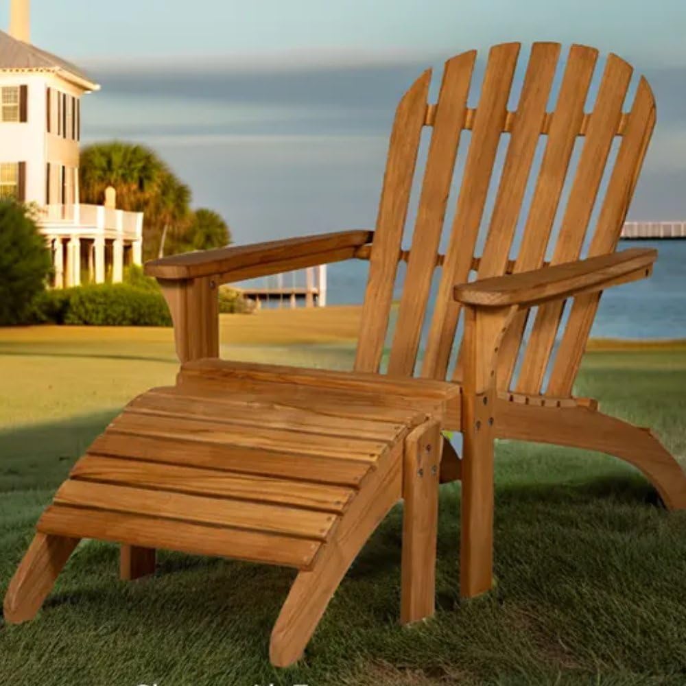 Solid Teak Adirondack Chair