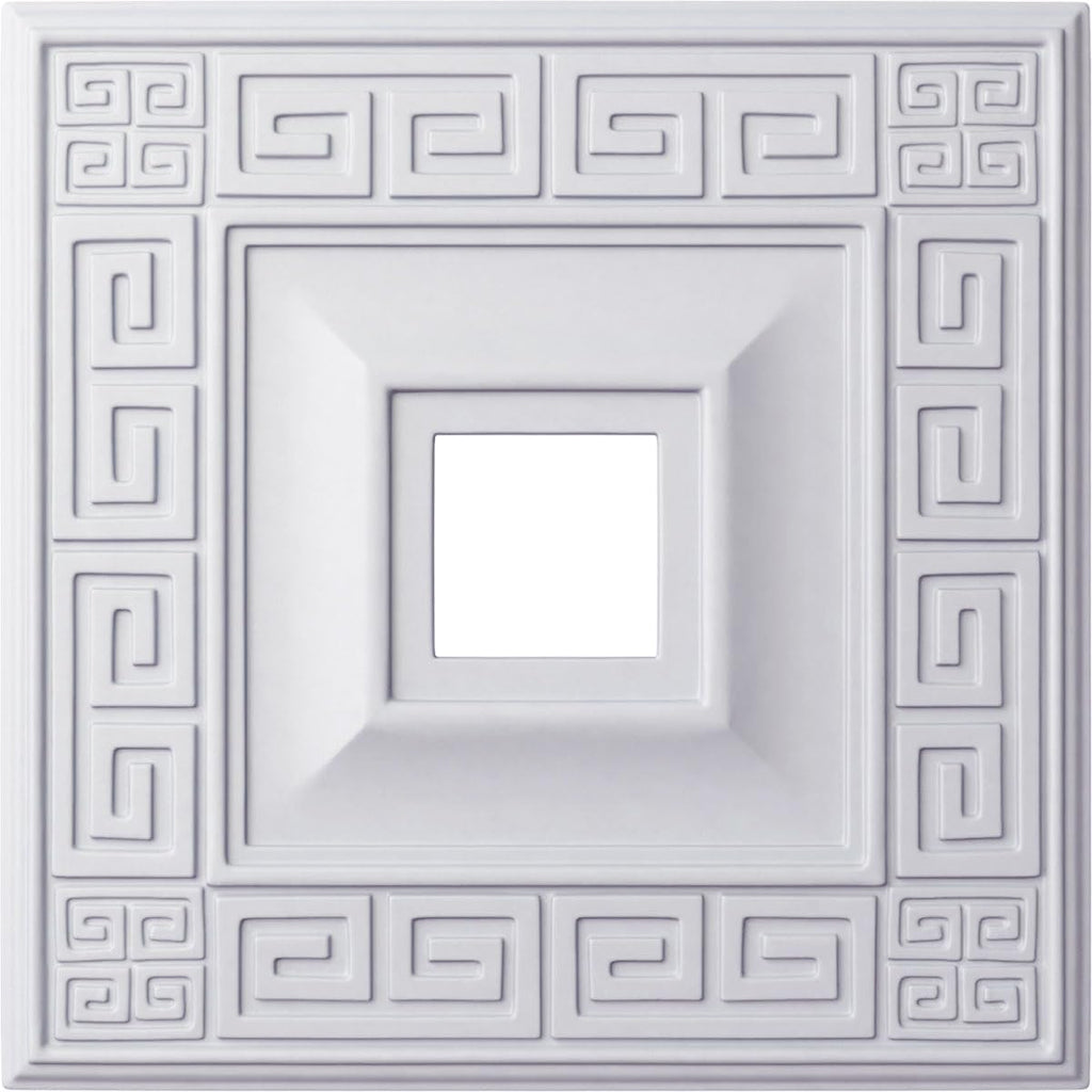 18-Inch x 18-Inch x 3 1/2-Inch ID x 1 1/8-Inch Eris Ceiling Medallion