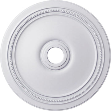 Diane Ceiling Medallion, 24"OD x 3 5/8"ID x 1 1/4"P (Fits Canopies up to 6 1/4"), Factory Primed