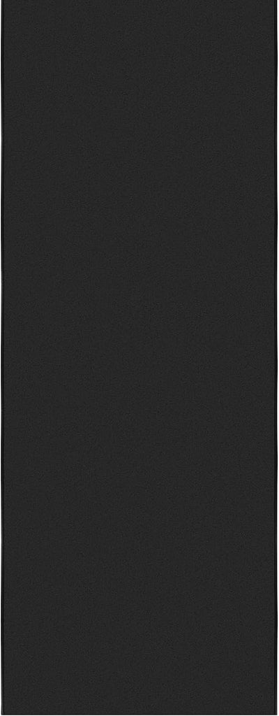 3x22 Extra Long Hallway Runner Rug - Stair Carpet Runner | 22ft Non-Slip Rugs Runner - Black Solid Th Floor Mat, 31"