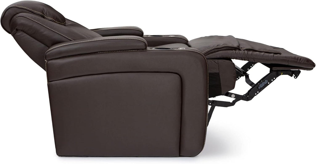 Paladin Home Theater Seating, Heat & Massage, Powered Headrest, Powered Lumbar, Italian Leather, Powered Recline