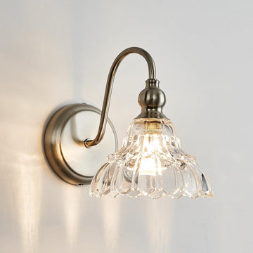 Brushed Nickel Wall Sconces Bathroom Wall Light Fixtures Modern Vanity Lights Bedroom