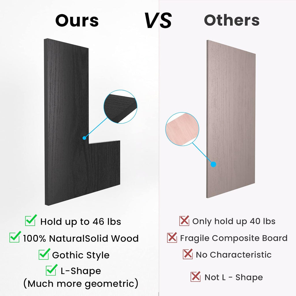 Corner Floating Shelves, Corner Shelf Wall Mounted, Shelves for Room Wall, Home Decor Living Room Bedroom Office