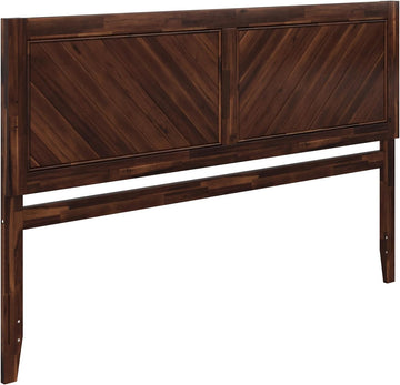 King Solid Wood Rustic Farmhouse Headboard, Barnwood