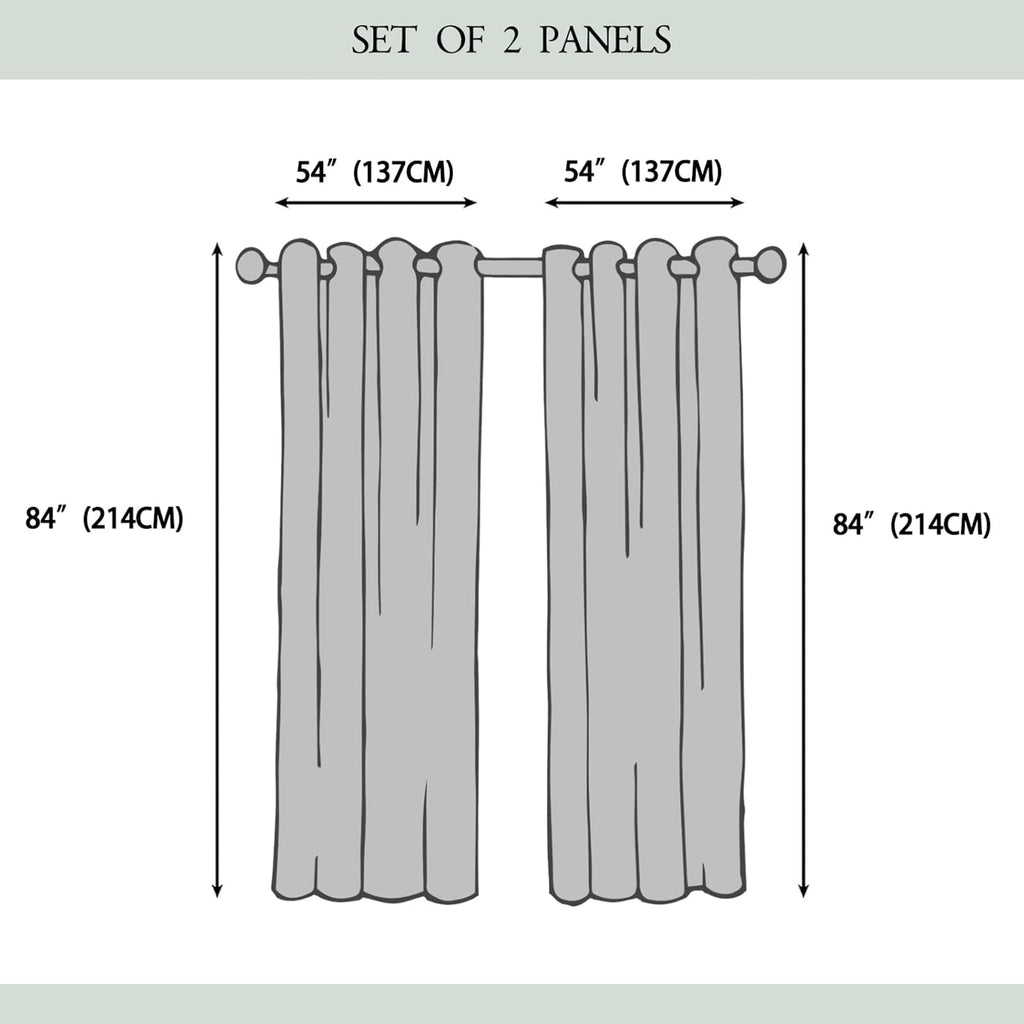 Tropical Scenery Theme Waterproof Outdoor Curtains ,Parrot Pattern,Waterproof,Privacy,Grommet Curtains
