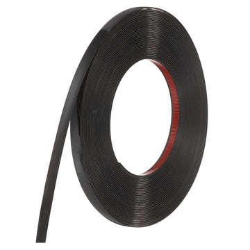 Peel and Stick Molding Trim 0.4" x39.4ft Flexible PVC Black
