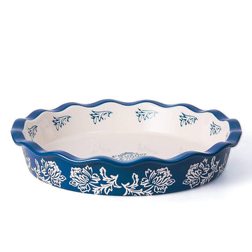 Pie Pan Ceramic Pie Dish Pie Plate Deep Dish Pie Pan Non-Stick Pie Pans for Baking Pie Pans Pie Dishes