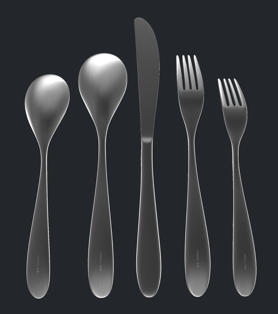 Silverware Set for 8 | 18/10 Stainless Steel Flatware Set | Mirror Finish, Heavy-Duty, Dishwasher Safe