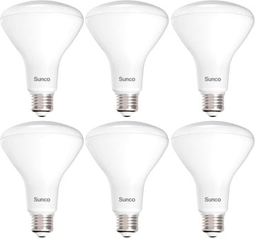 6 Pack BR30 Light Bulb LED Recessed Can Light Bulbs, Indoor Flood Light Bulb 850 LM, 11W (65W Equivalent), 3000K Warm