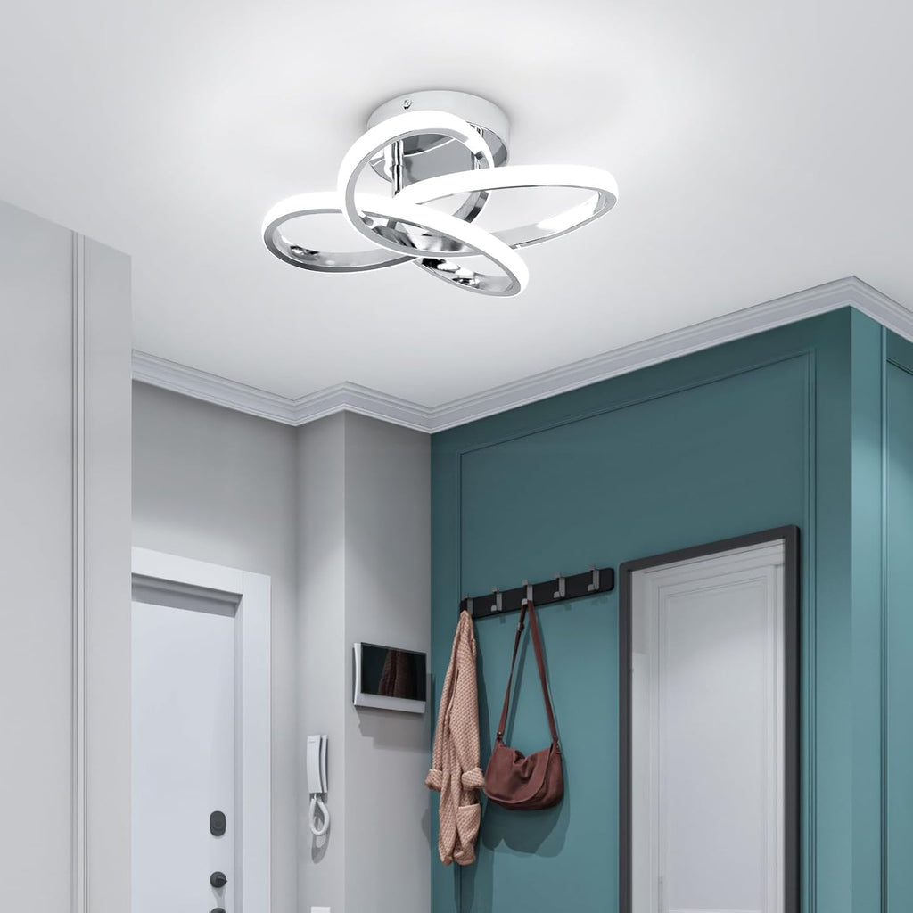 Modern Ceiling Light Fixture,Small Led Hallway Light Fixtures Ceiling Lamp,Creative Close to Ceiling Lighting Bedroom