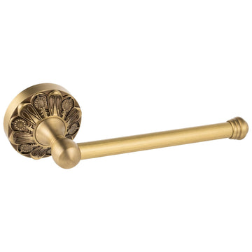 Antique Brass Toilet Paper Holder, Bathroom Tissue Roll Holder Wall Mount, Vintage Gold Decorative Bathroom