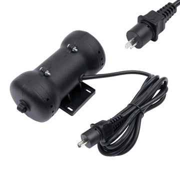 Metal 2-Pin Plug HJM2/HJM8 Massage Motor for Adjustable Bed Bases Vibration Motor Works for Head and Foot