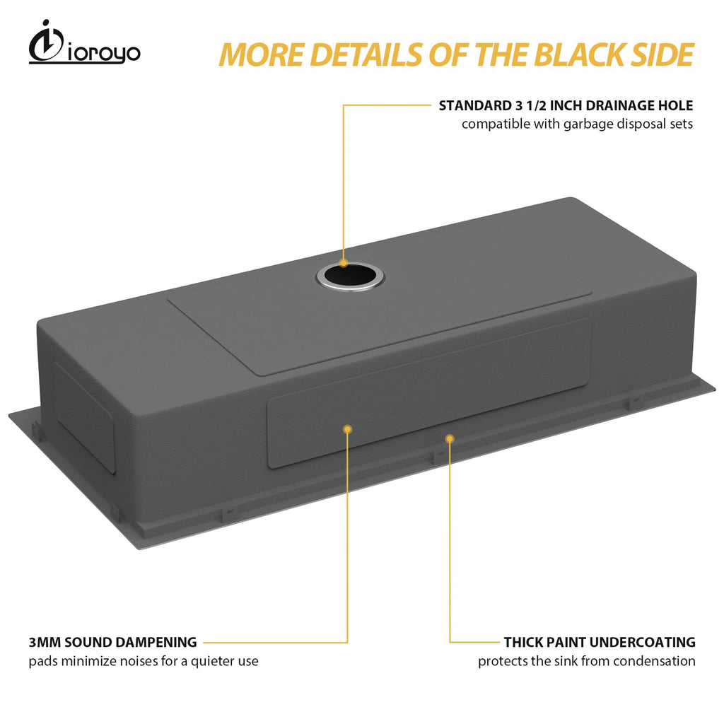 45 Inch Drop In Workstation Sink 45"x22" Topmount Kitchen Sink