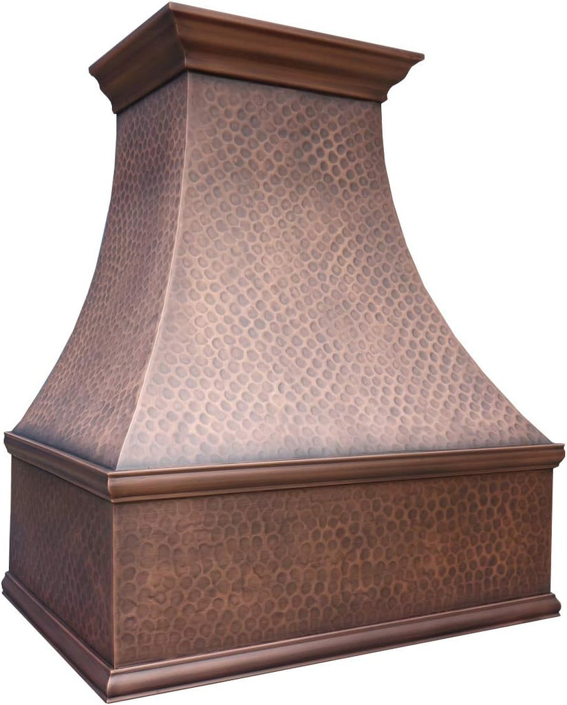 Copper Wall Mount Range Hood Baffle Filters