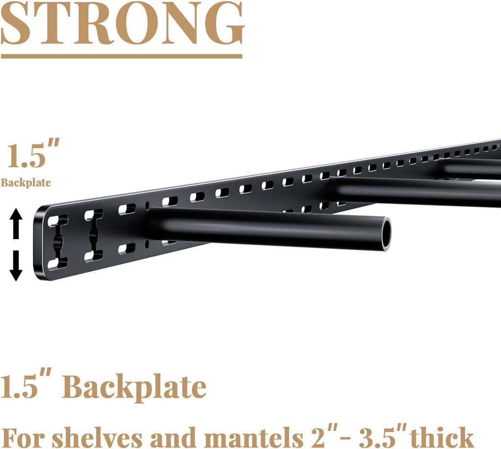 1pc Floating Shelf Hardware Heavy Duty Hidden Shelf Brackets Support,Wall Mounting Invisible Floating Shelves Bracket