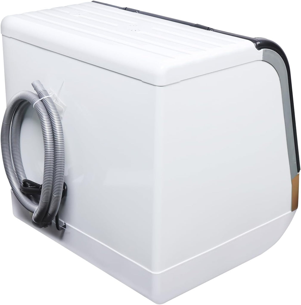 Portable Countertop Dishwasher for 4-6 Sets, Compact Mini Dish Washer with 8L Water Consumption