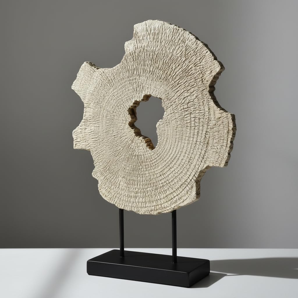 Abstract Decorative Sculpture, Dining Living Room Desk Decor,Geometric Home Decor Statues,Shelf Top Decor Aesthetics