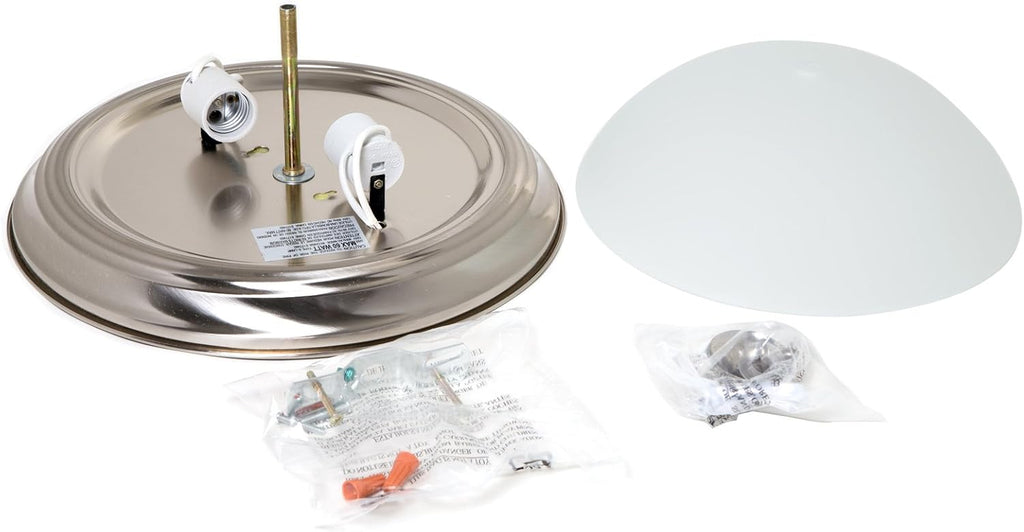 2-Light Flush Ceiling Light