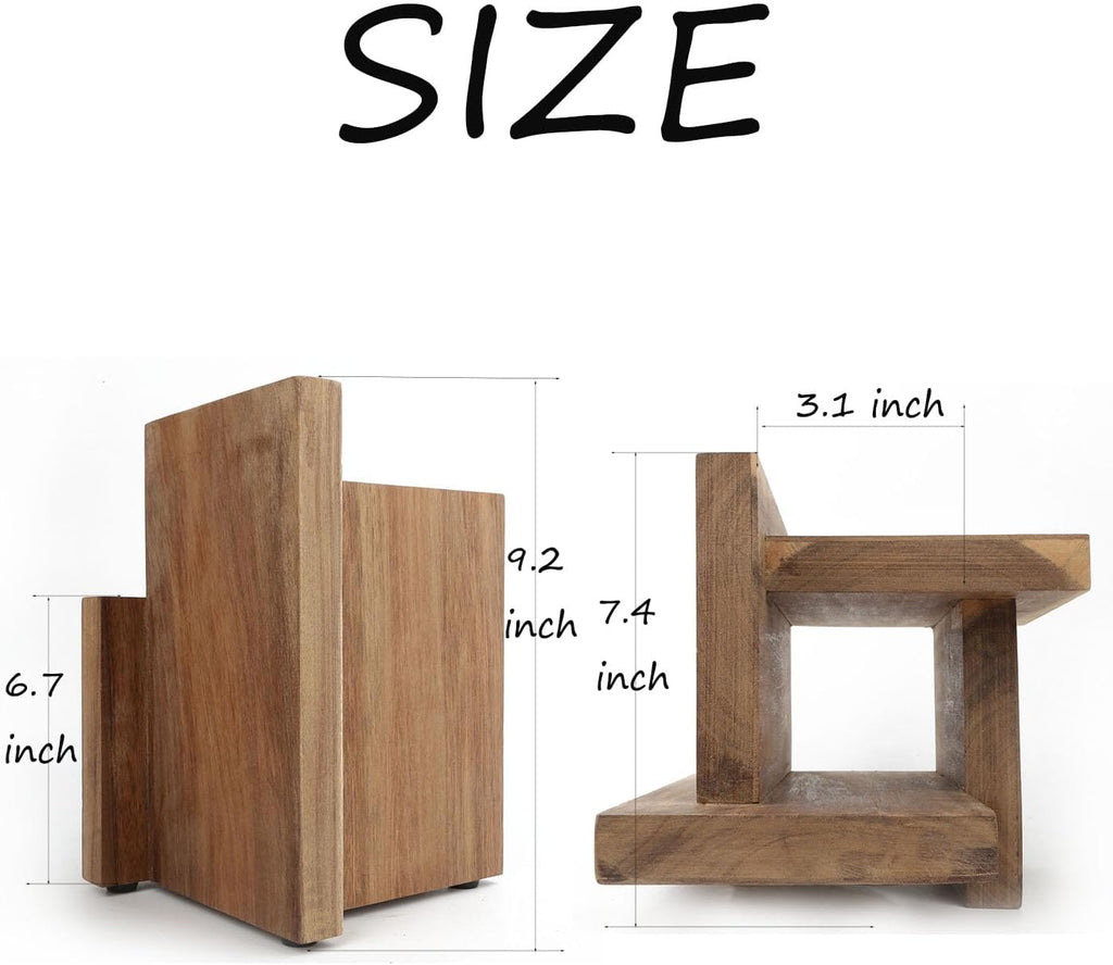 Magnetic Knife Block Knives Display Stable Board Holder Rack Magnetic Stands with Strong Enhanced Magnets on Both