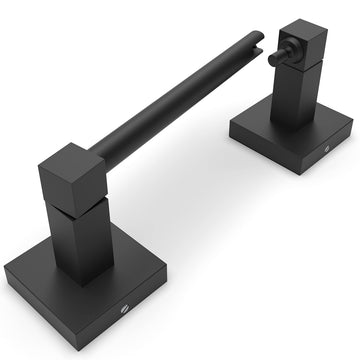 Matte Black Toilet Paper Holder Wall Mount