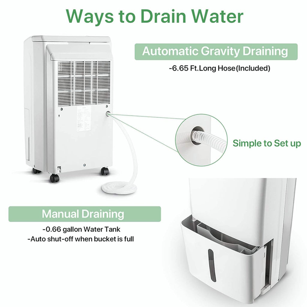 34 Pints Energy Star Dehumidifier for Spaces up to 2,000 Sq. Ft at Home