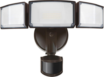 72W 7500LM LED Security Lights Motion Sensor Light Outdoor, 5000K Daylight, IP65 Waterproof, Dusk to Dawn, 3-Head