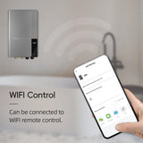 Tankless Water Heater Electric 27kW 240V, Whole House Instant Hot Water, Up to 6.3 GPM