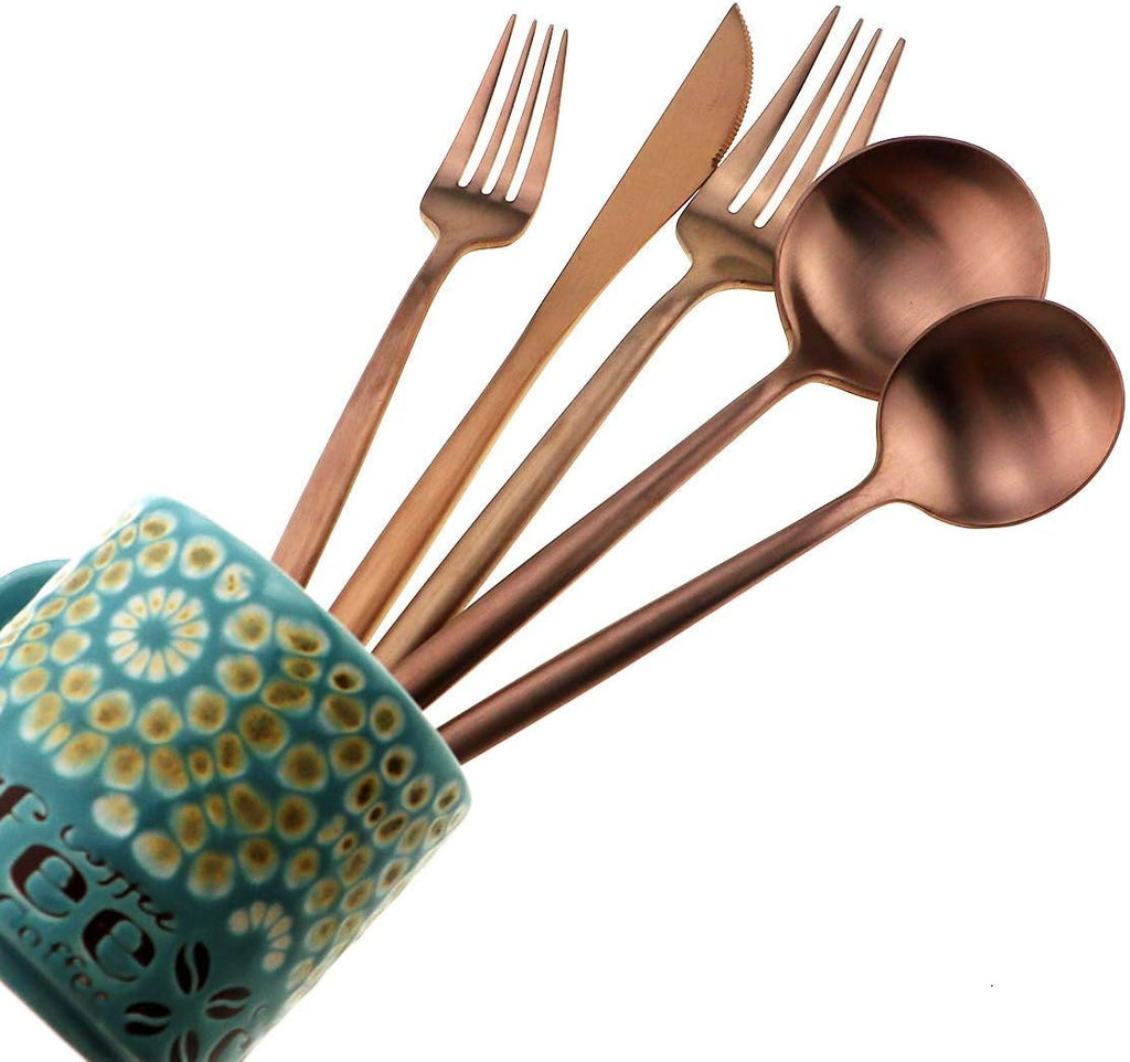 20-Piece 18/10 Stainless Steel Flatware Silverware