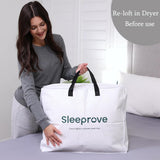 Lightweight Queen Down Comforter for Hot Sleepers & Summer