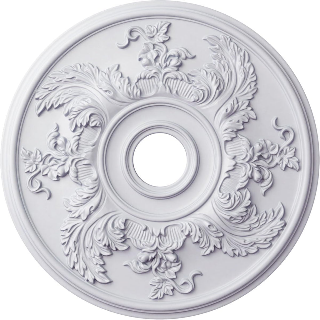 23 5/8-Inch OD Acanthus Twist Ceiling Medallion