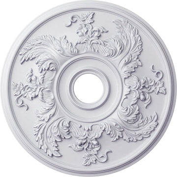 23 5/8-Inch OD Acanthus Twist Ceiling Medallion