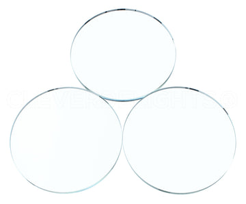 3" Round Glass Tiles - 5 Pack