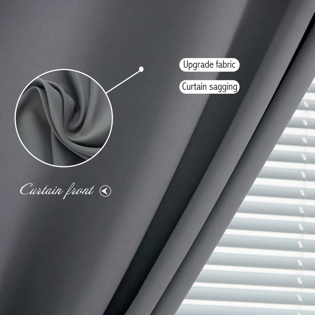 Magic Tape Stick On Curtains Window Shades Pull Down Blackout Window Cover Blackout Curtains No Drillng Self Adhesive