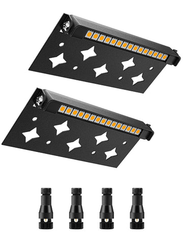 5W Retaining Wall Lights 7 inch LED Hardscape Lighting Low Voltage Landscape Paver Lights 12V 24V Step Lights Outdoor
