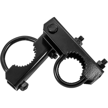 Black 180° Gate Hinge, 2-3/8in Post, Commercial Duty