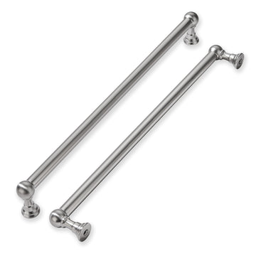 Appliance Handle Pull 18 Inch Hole Center Solid Brushed Satin Nickel Cabinet Pulls Heavy Duty Vintage Cabinet