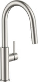 Kitchen Faucet with Pull Down Sprayer, Classic Brushed Nickel